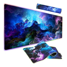 RGB Gaming Mauspad XXL – LED Mouse Pad mit Beleuchtung für PC & Laptop 90x40cm