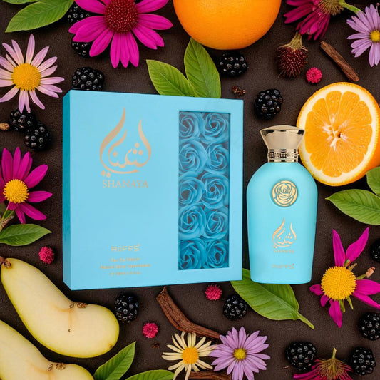 RiiFFS Shanaya Eau de Parfum 100ml Geschenkset mit Rose