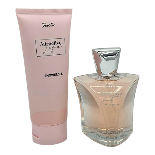 Sentio Attractive Life Set Eau de Parfum 100ml Shower Gel 150ml