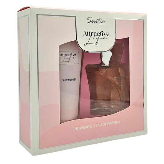 Sentio Attractive Life Set Eau de Parfum 100ml Shower Gel 150ml