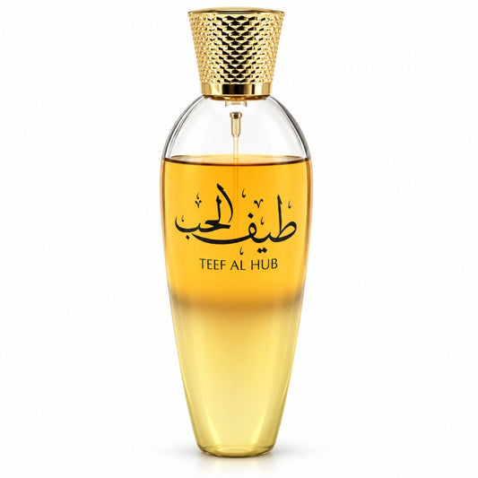 Ard Al Zaafaran Teef Al Hub Eau de Parfum 100 ml – orientalischer Unisex-Duft mit Oud, Rose und Karamell