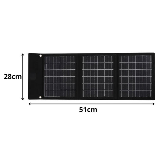 Tragbares Solarmodul 20W faltbar USB Solarladegerät