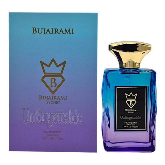 Bujairami Unforgettable Eau de Parfum 100 ml – frischer Herrenduft mit Bergamot, Ingwer und Grapefruit – Bild 3