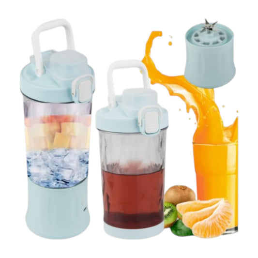 Tragbarer USB Smoothie Mixer 600 ml Kabelloser Mini Mixer
