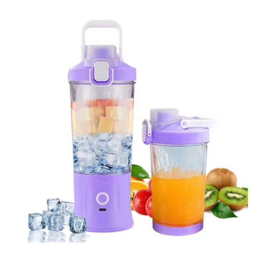 Tragbarer USB Smoothie Mixer 600 ml Kabelloser Mini Mixer