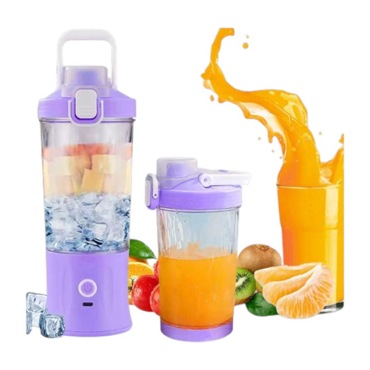 Tragbarer USB Smoothie Mixer 600 ml Kabelloser Mini Mixer