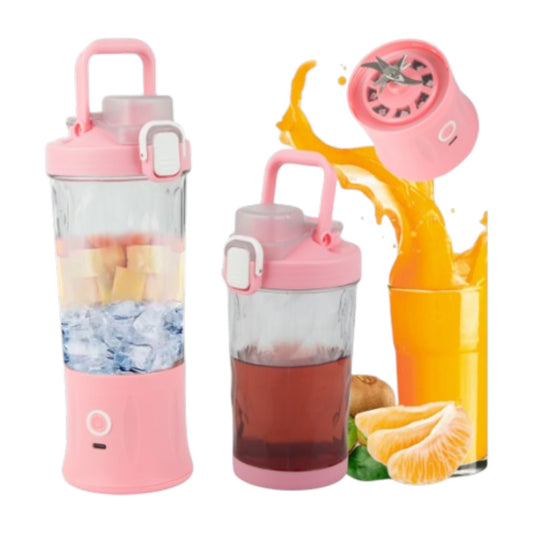 Tragbarer USB Smoothie Mixer 600 ml Kabelloser Mini Mixer