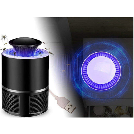 UV-Insektenvernichter 5 W elektrische Mückenfalle gegen Mücken Fliegen Motten USB violettes Licht 50-100 m² – Bild 4