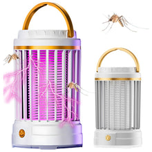UV Insektenvernichter Lampe wiederaufladbar zum Aufhängen – Elektrische Mückenlampe