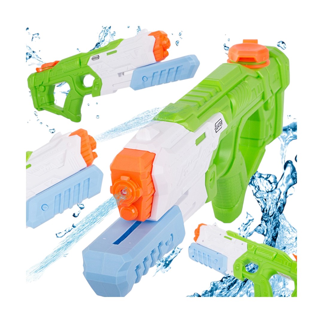 Große Wasserpistole Gewehr 0,5L – Pump-Wasserwerfer für Kinder Outdoor – Da Meso