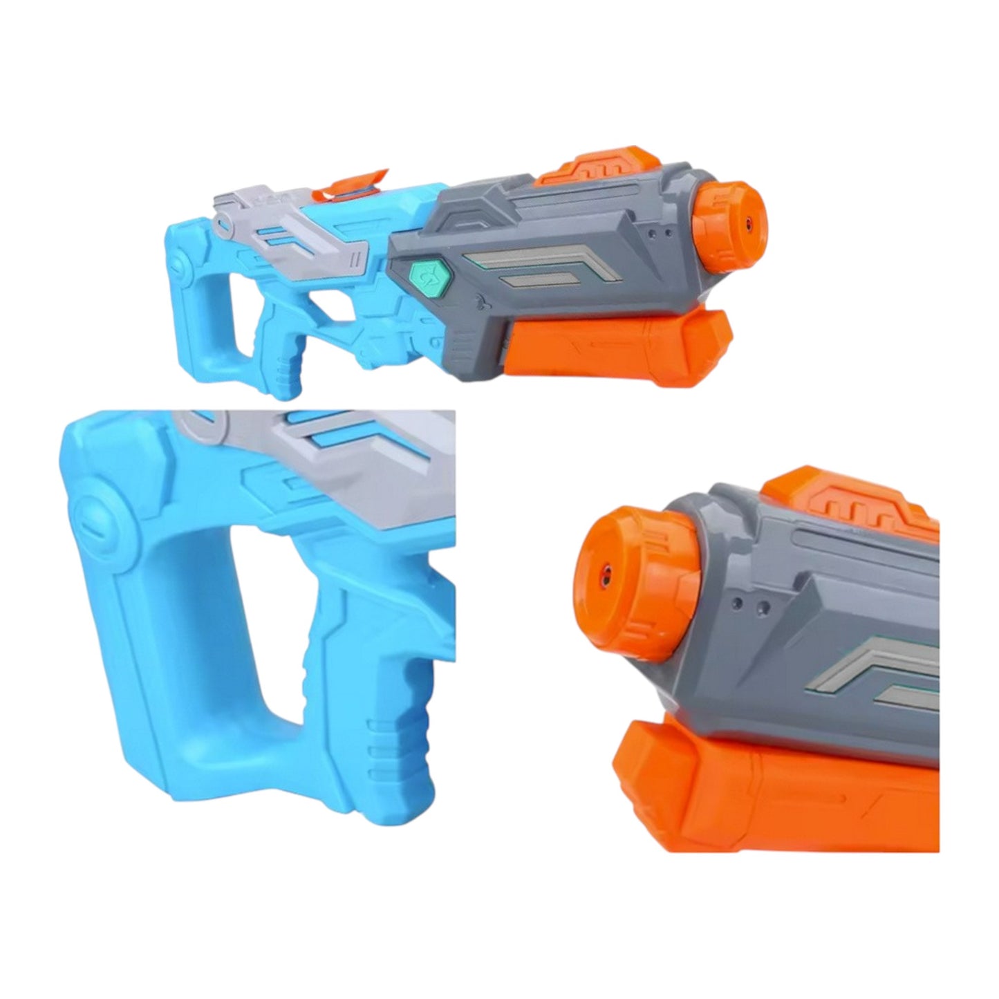 Water pistol Thunder up to 9 meters range Playtive