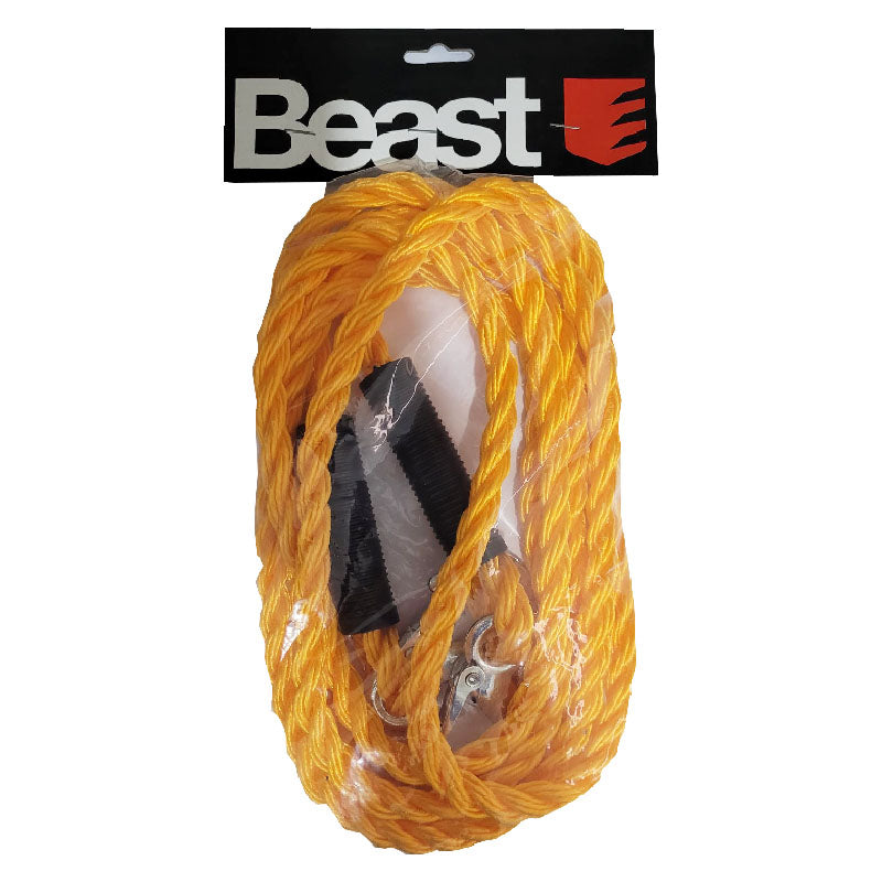 Abschleppseil Schleppgurt Abschlepphilfe 2 Haken 3,6 m 1800 kg