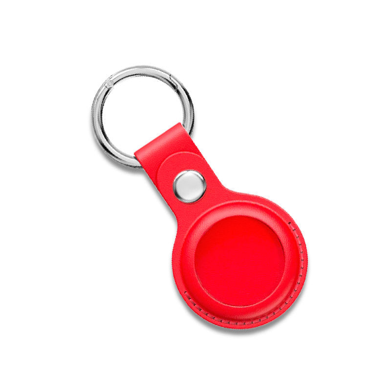 Portachiavi per Apple Airtag realizzato con custodia protettiva in pelle