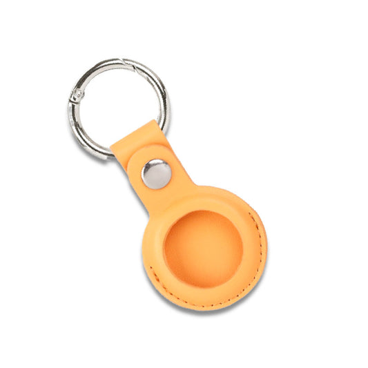 Schlüsselanhänger für Apple Airtag aus Leder Schutzhülle Case Cover