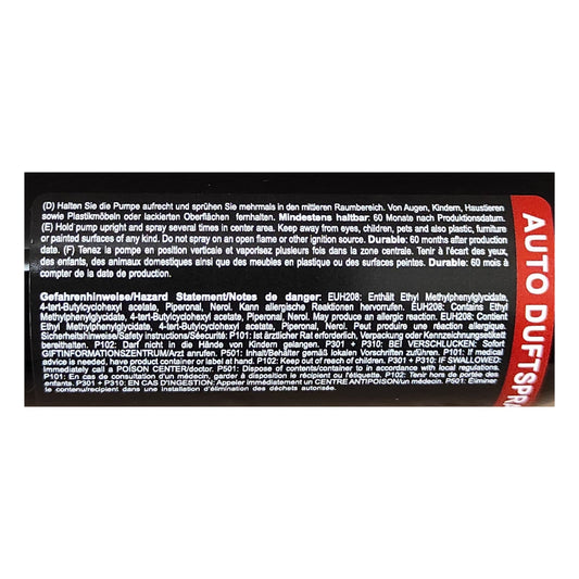 Premium D' Sense Auto Duftspray Kirsche 75 ml