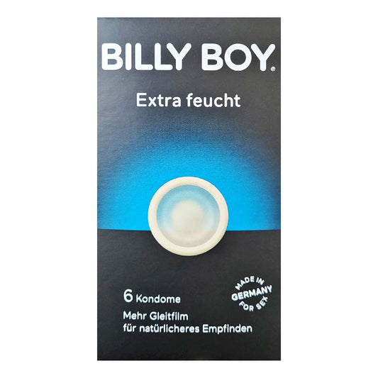 Confezione da 6 preservativi Billy Boy Extra Umidi