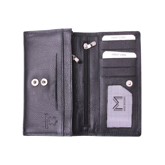 Damen Geldbörse Portemonnaie Geldbeutel Nappaleder