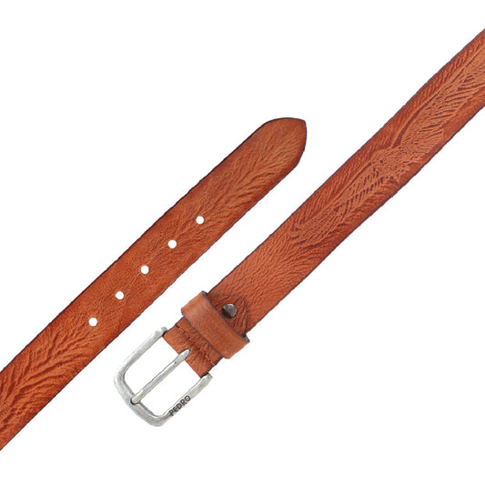 Herren Ledergürtel Büffel 4 cm Breit Gr. 100 cm
