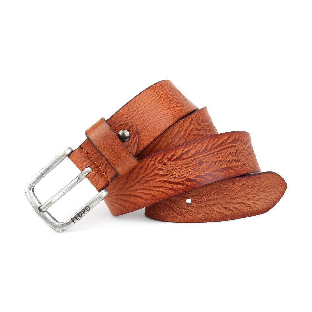 Herren Ledergürtel Büffel 4 cm Breit Gr. 100 cm