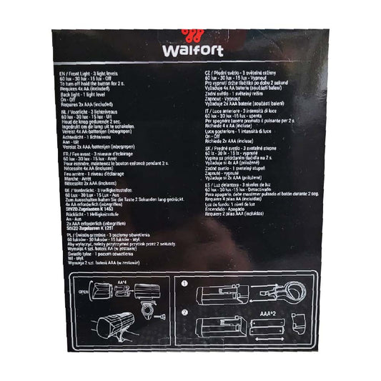 Walfort Fahrradlicht StVZO zugelassen
