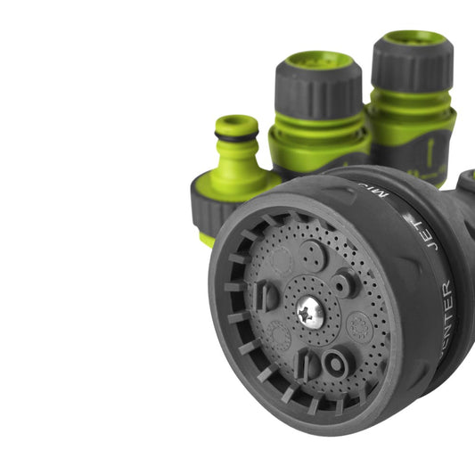 Grouw Gartenbrause-Set mit 8 einstellbaren Spritzmustern 4tlg