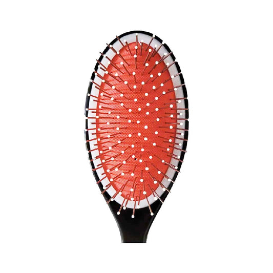 Haarbürste Massage mit Noppen 21cm schwarz