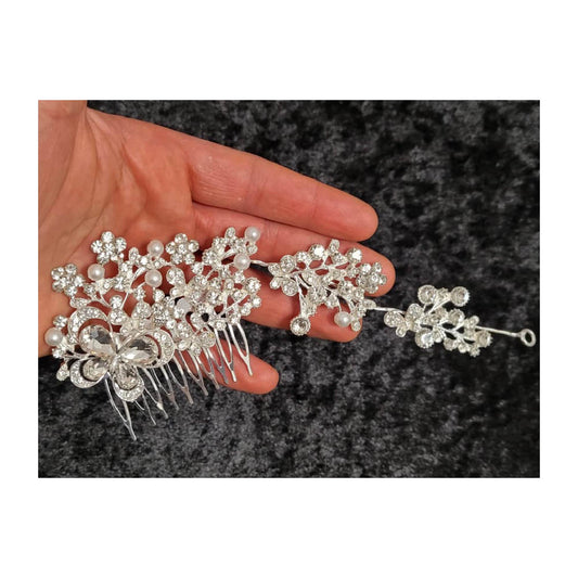 Kopfschmuck für Braut Haar schmuck mit Schmetterling Dekor