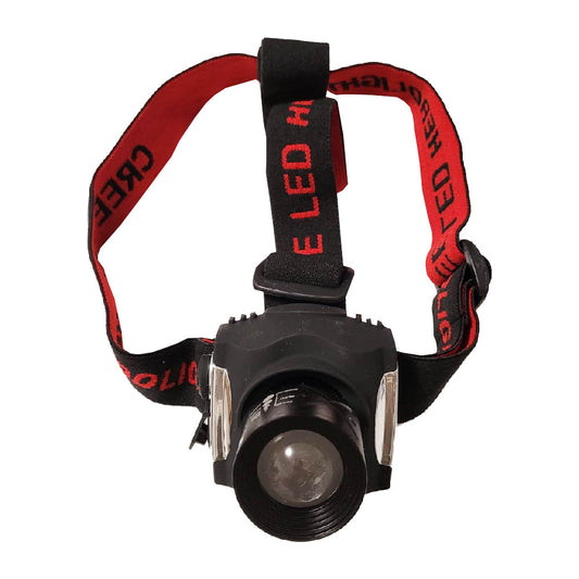 Kopflampe, Stirnlampe 15W 160lm Cree Led mit Ladegerät