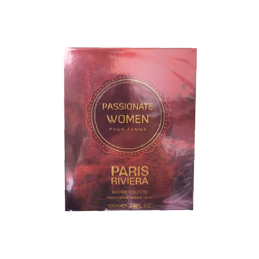 Passionate Woman Eau De Toilette di Paris Riviera 100ml