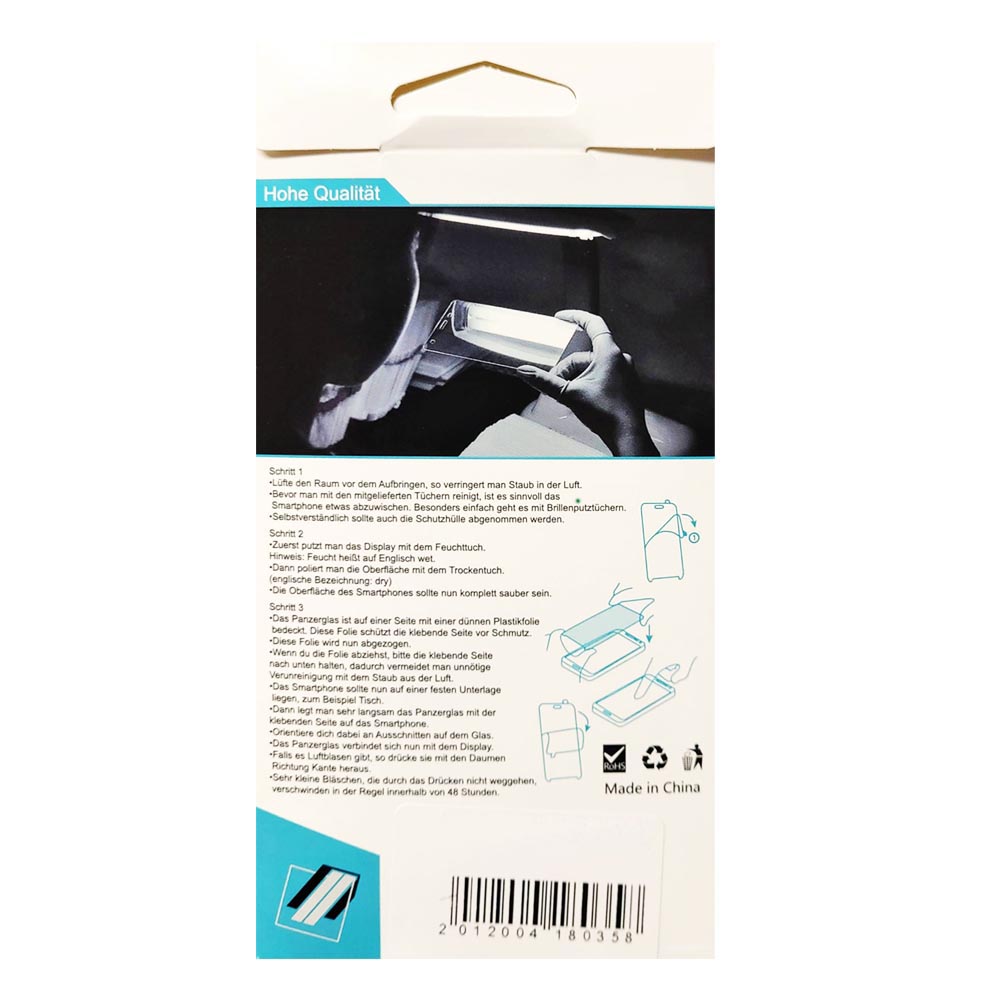 iPhone XS Max / 11 Pro Max Panzerglas, Schutzglas 9H Glas Display Schutz