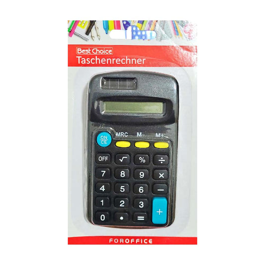 Taschenrechner im Blister 11,5x6,5 cm