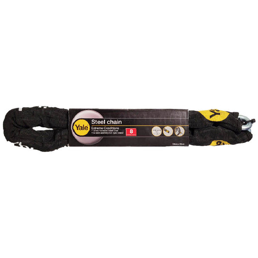 Yale Stahlkette für Roller Motorradschloss 10x900 mm YCHL 1/10/900/F