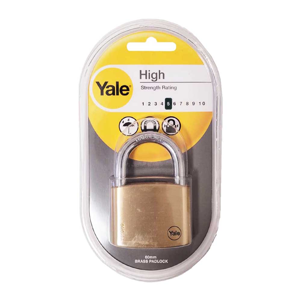 Yale Vorhängeschloss mit 3 Schlüssel 110/60
