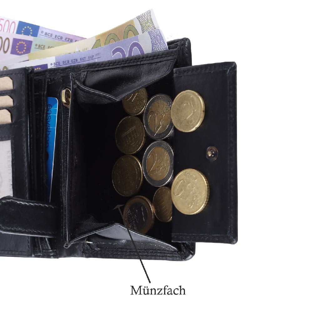 Wild Things Only Hand gemacht Geldbeutel, Portemonnaie Hochformat