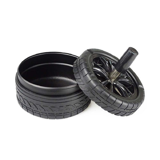 Drehaschenbecher Reifen 9,8 x 9,8 cm