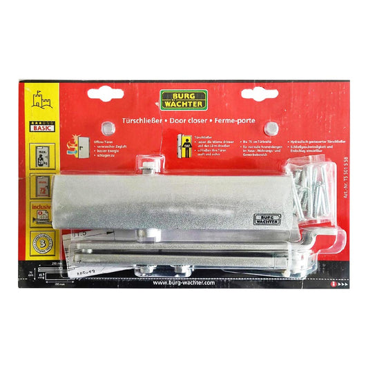 Burg Wächter Türschließer Silber TS 501 SB
