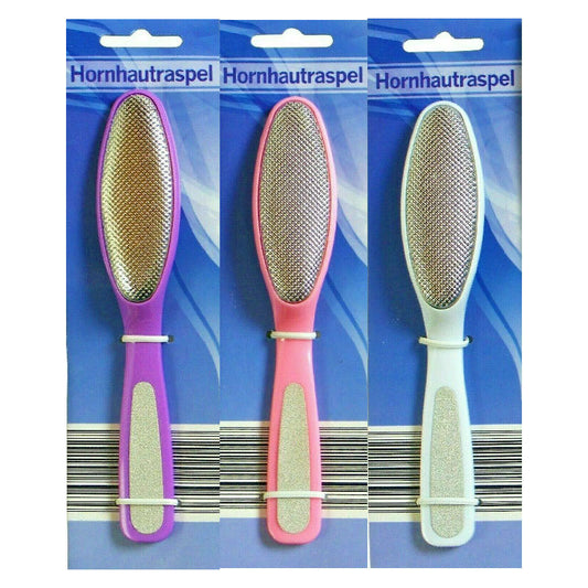 Hornhaut-feile, Hornhautraspel Grob und Fein Pediküre Fußpflege