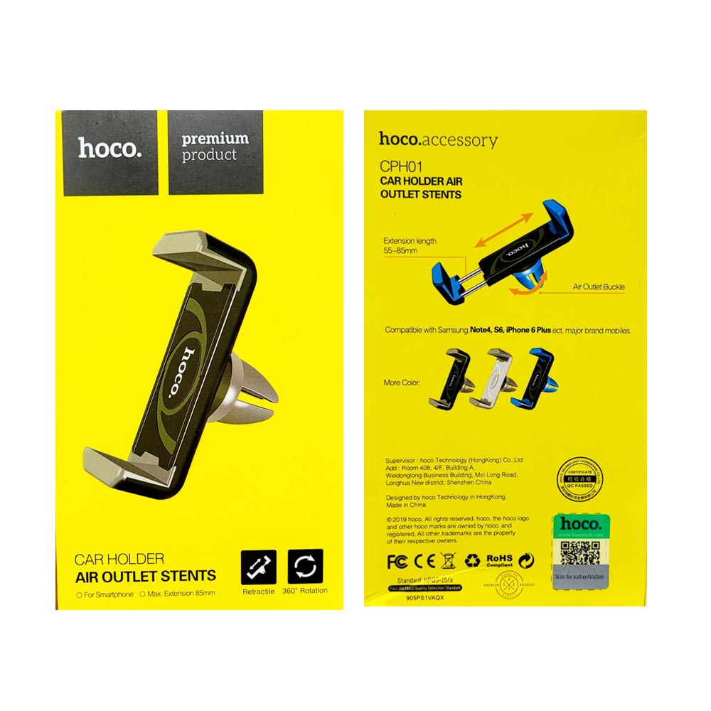Hoco KFZ Handyhalterung Auto Handyhalter 360 Drehung – Da Meso