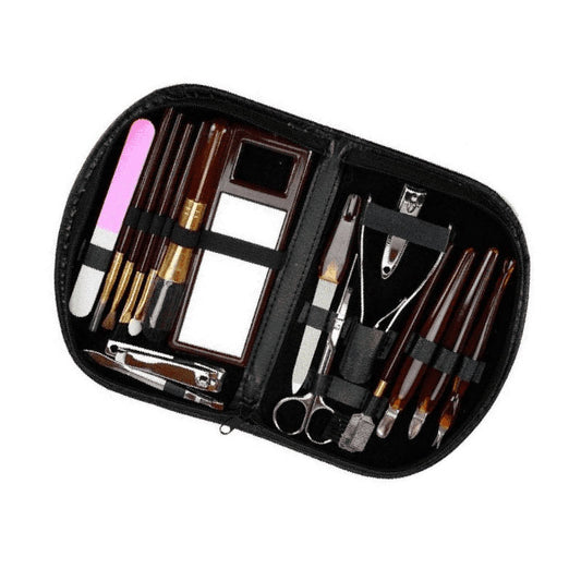 Manicure and make-up beauty set 19 pieces