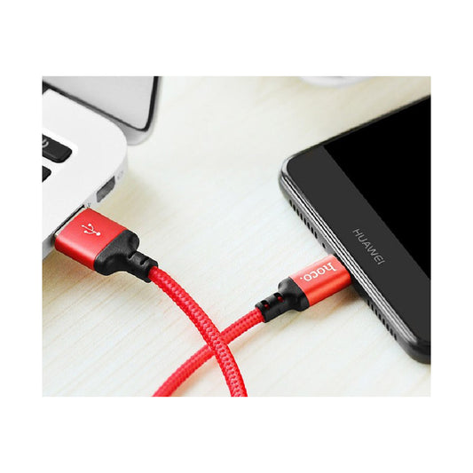 Hoco X14 Typ-C  USB Kabel 1m Schwarz