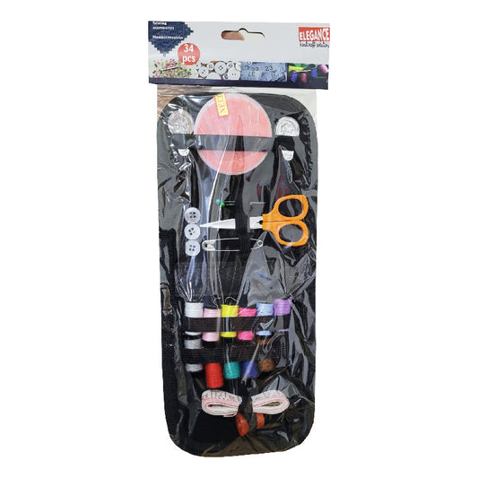 Nähzubehör, Nähset 34-Teilig + Tasche