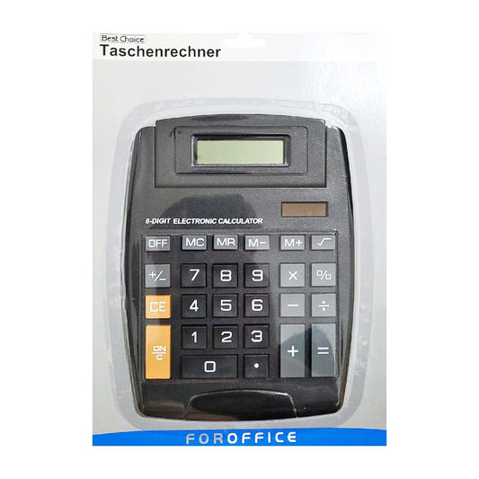 Taschenrechner für den Schreibtisch mit Solar 20 cm