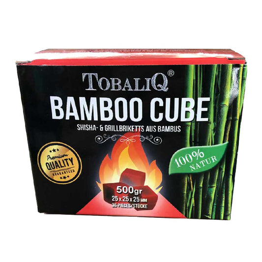 Shisha Kohle aus Bambus 32 Stück 500g