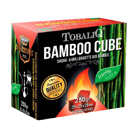 Shisha Kohle aus Bambus 16 Stück 250g