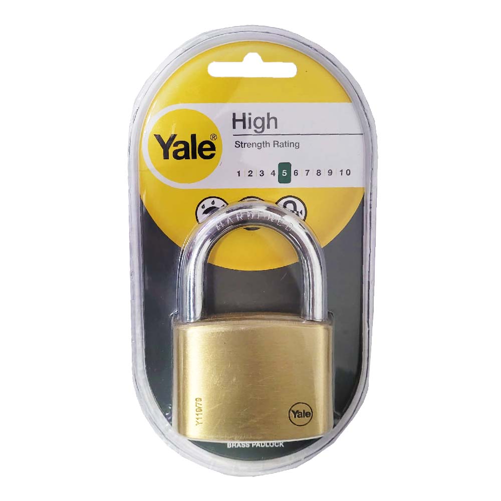 Yale Vorhängeschloss Y110/70 mit 3 Schlüssel Yale vorhängeschlösser