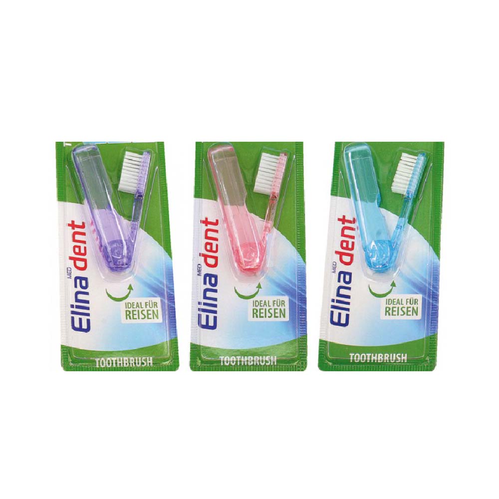 Elina Zahnbürste für die Reise 14cm