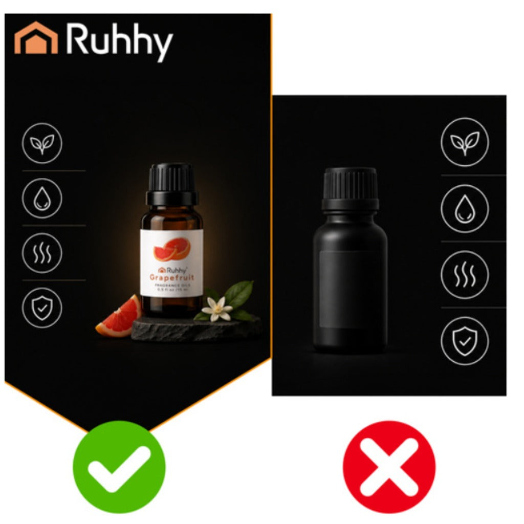 Ruhhy 10 Duftöl Set 10x15 ml ätherische Öle für Diffusor und Luftbefeuchter in eleganter Samtbox – Bild 11