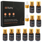 Ruhhy 10 Duftöl Set 10 x 10 ml ätherische Öle für Diffusor und Raumduft – Unisex Geschenkset in Magnetbox – Bild 4