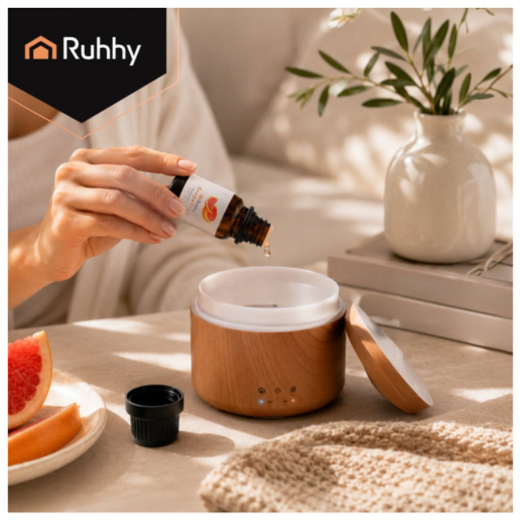 Ruhhy 10 Duftöl Set 10x15 ml ätherische Öle für Diffusor und Luftbefeuchter in eleganter Samtbox – Bild 9