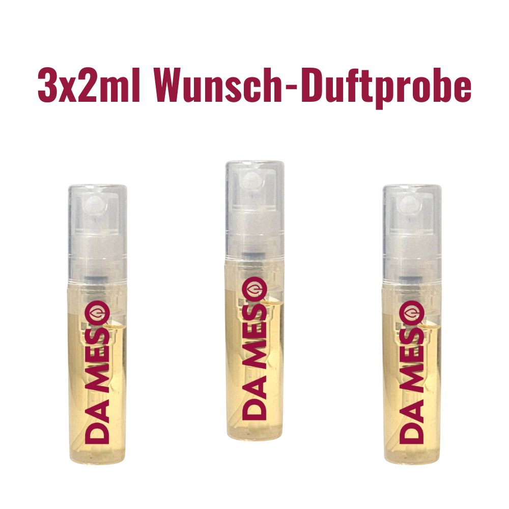 3x2ml Wunsch-Duftprobe Orientalische Düfte & Da Meso-Kollektion